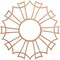 Ekena Millwork Augustus Wood Fretwork Pierced Ceiling Medallion, Cherry, 24"OD x 8 1/2"ID x 3/8"T CMWP24X24X0375AUCH - alternate 1